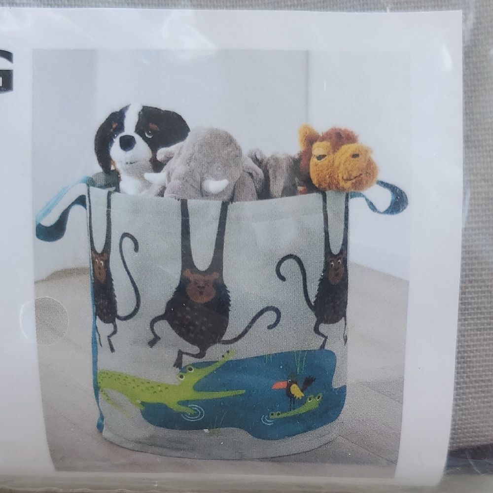 IKEA Kids Jungle Toy Storage Bag – New in Package - Playroom Cleanup Fun! Fabric